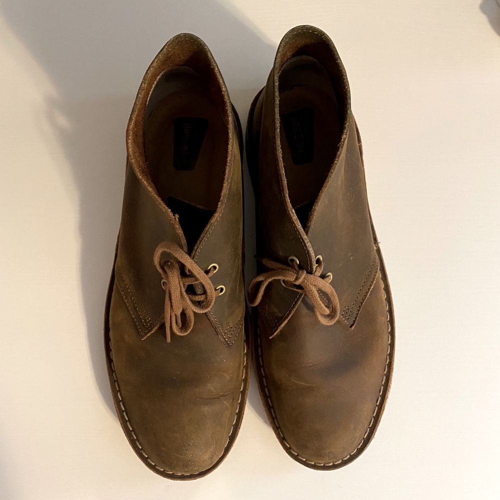 CLARKS | Brown Leather Shoes